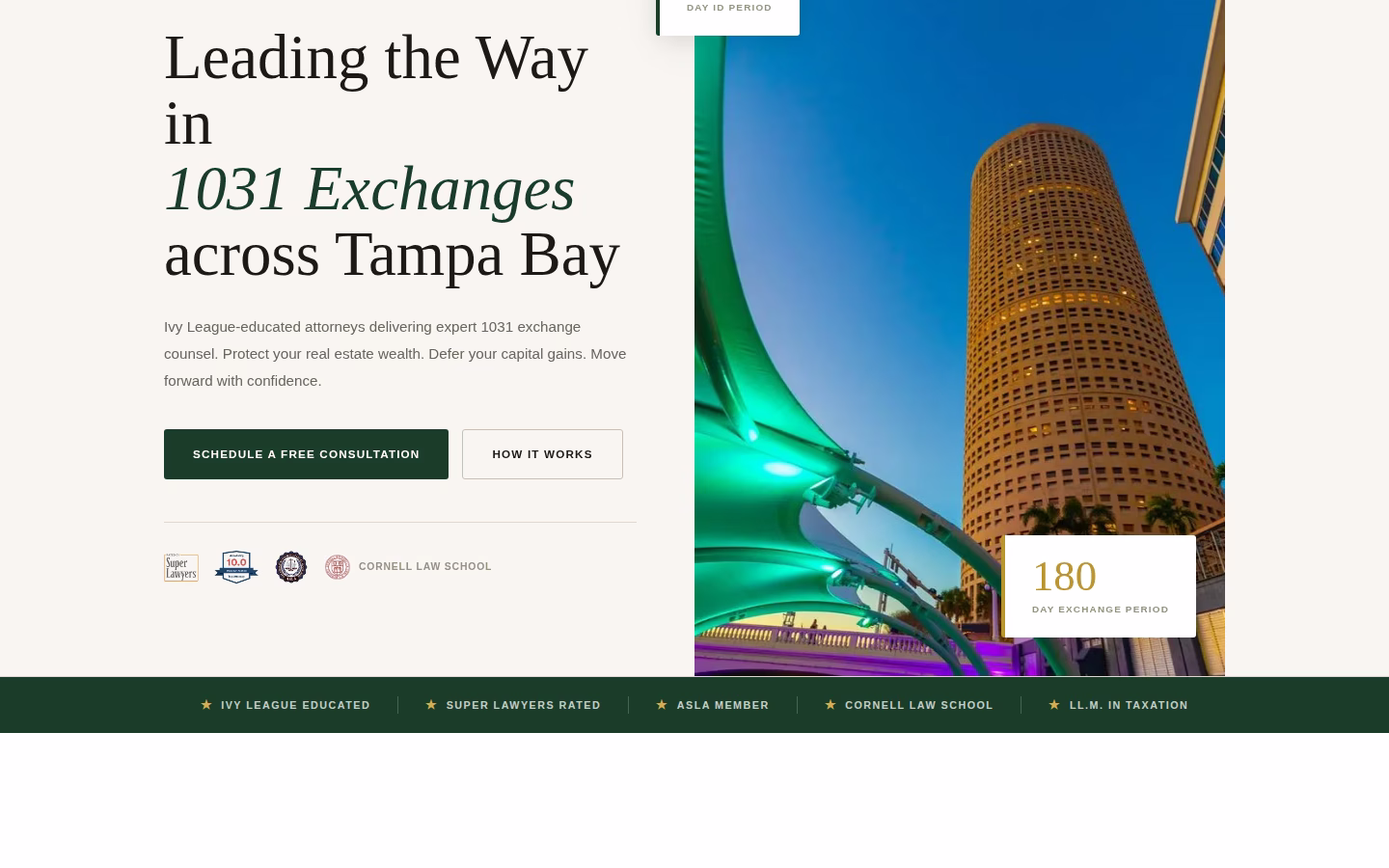 1031 Ivy Exchange website
