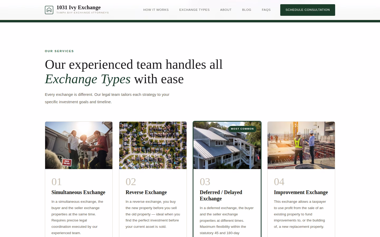 Exchange Types